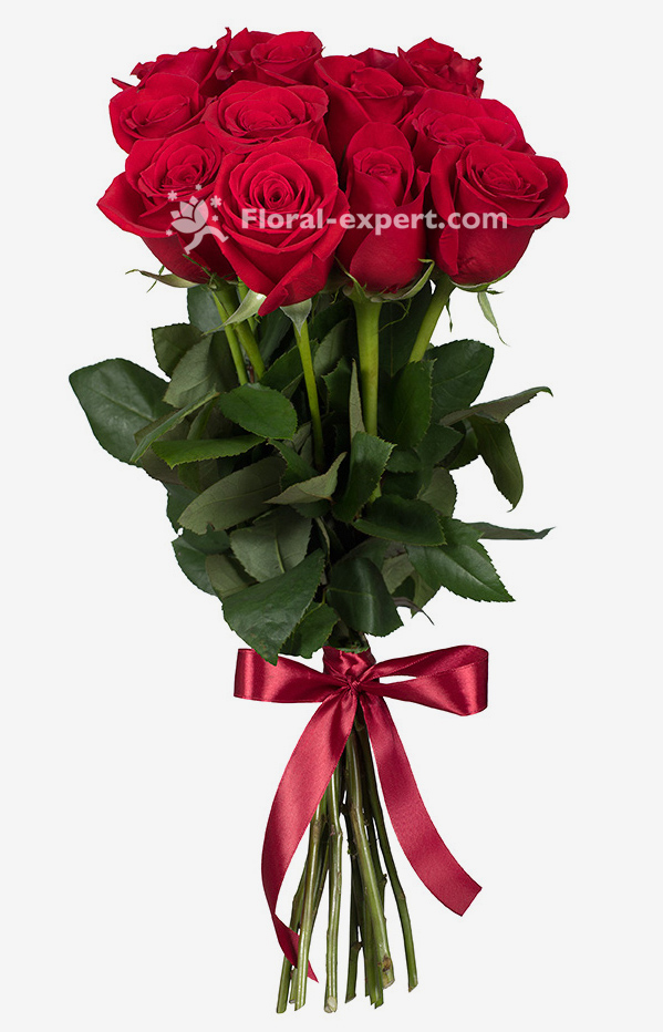 11 roses rouges - Livraison fleurs et cadeau à Sarvar | Livraison de 11  roses rouges avec votre fleuriste | Floral-expert